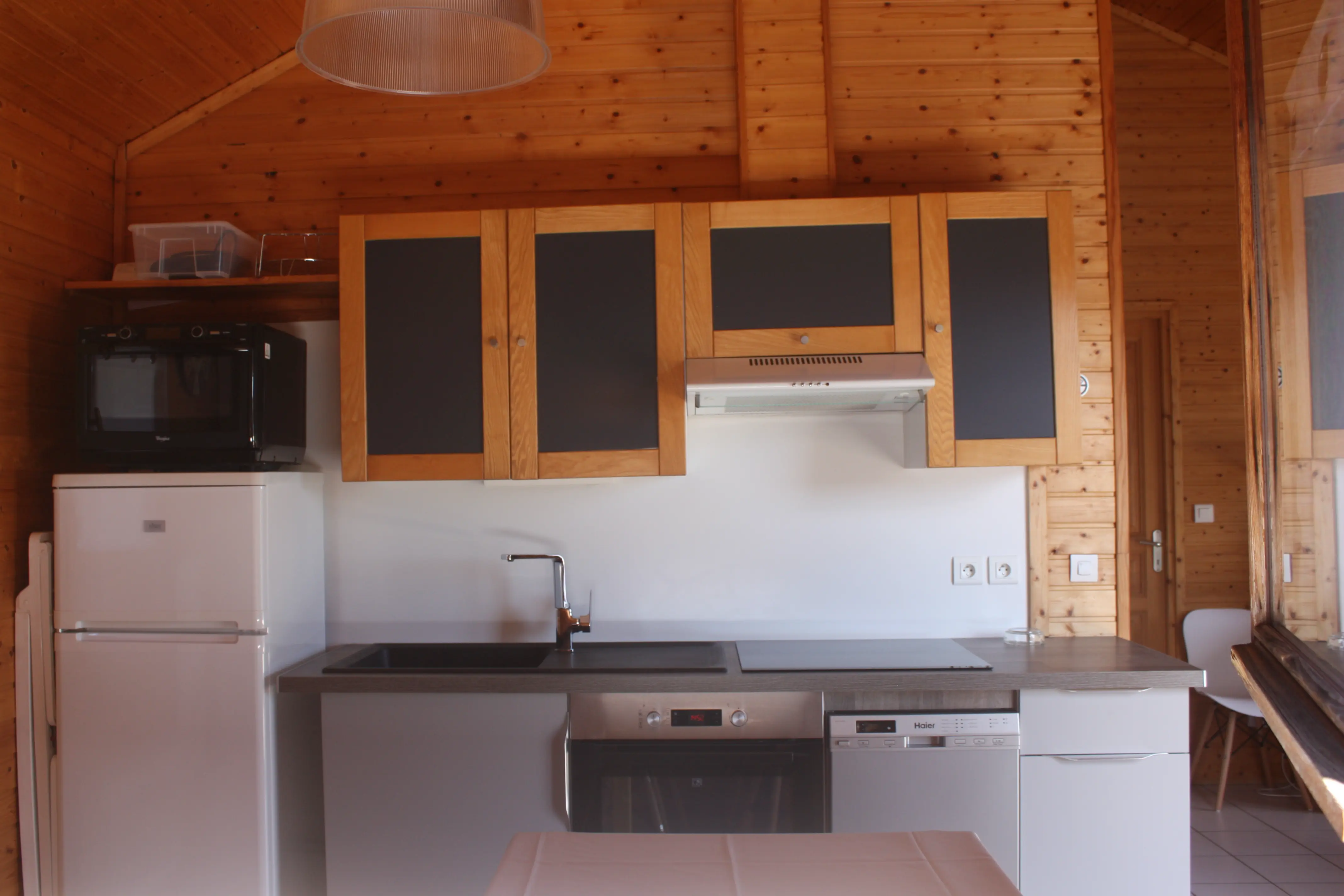 Cuisine équipée du chalet